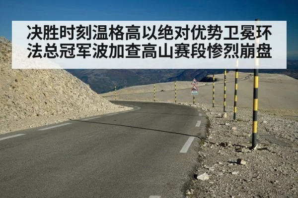决胜时刻温格高以绝对优势卫冕环法总冠军波加查高山赛段惨烈崩盘